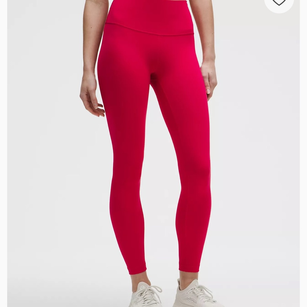 Lululemon  Ruby Red Leggings, NWT